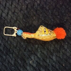 decorative miniature Turkish slipper souvenir Keychain